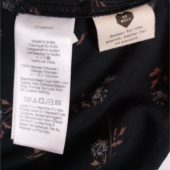 Madewell Challis Sophia Mini Dress in Woodland Floral Sz L - Picture 12 of 15